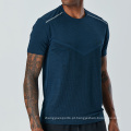 T-shirt Men T-Shirt Print Quick Secy ROPA Deportiva Para hombres Crew Neck Sports Training Performance Tee